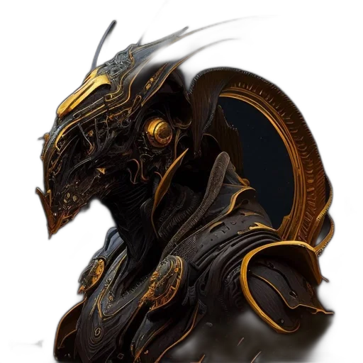 dragon, mask, face, creature transparent PNG cut-out