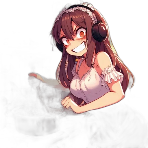 dress, staff, mask, weapon transparent PNG cut-out