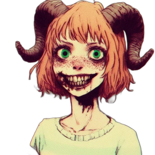 creature, face, mask, animal transparent PNG cut-out