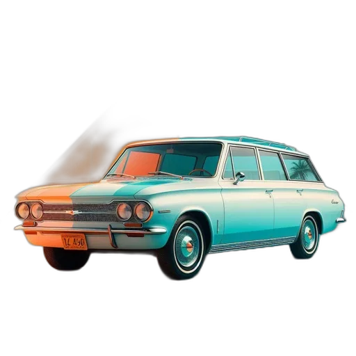 car, photorealistic, 3d render, concept art transparent PNG cut-out