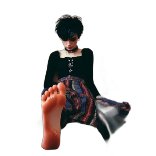 shoes, dress, jewelry, photorealistic transparent PNG cut-out
