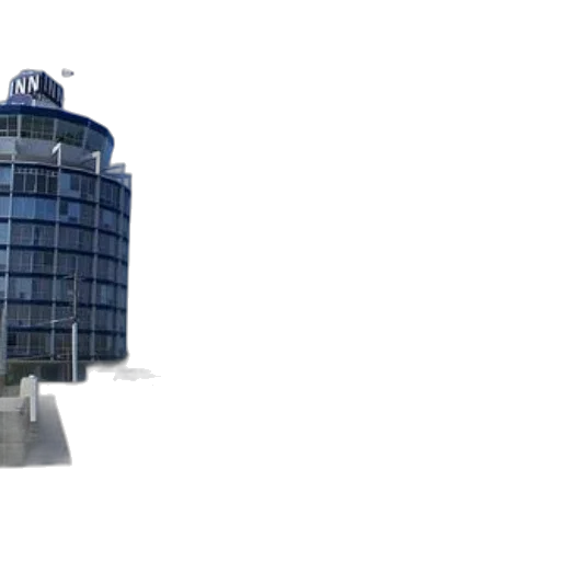 building, robot, 3d render, concept art transparent PNG cut-out