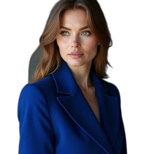 jacket, face, staff, dress transparent PNG cut-out