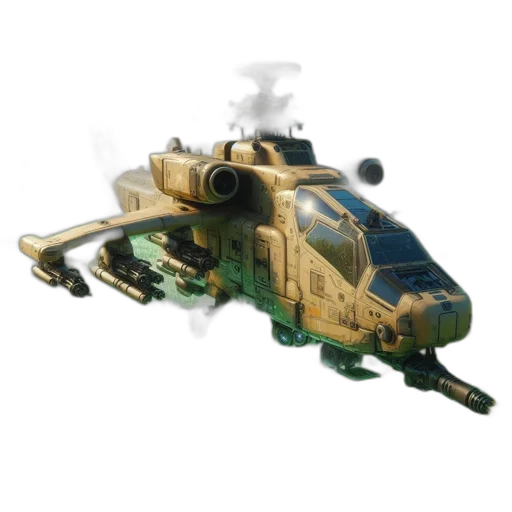 weapon, dragon, concept art, 3d render transparent PNG cut-out