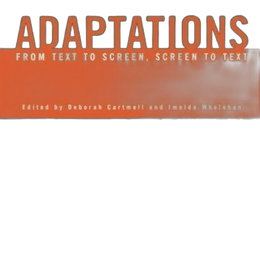 adaptations, text, screen, edited transparent PNG cut-out