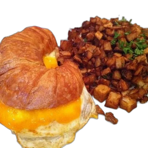 food, crown, croissant, sandwich transparent PNG cut-out