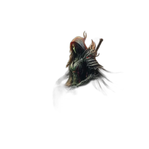 hair, creature, dragon, animal transparent PNG cut-out
