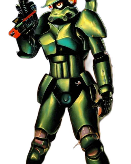 robot, weapon, concept art, comic book art transparent PNG cut-out