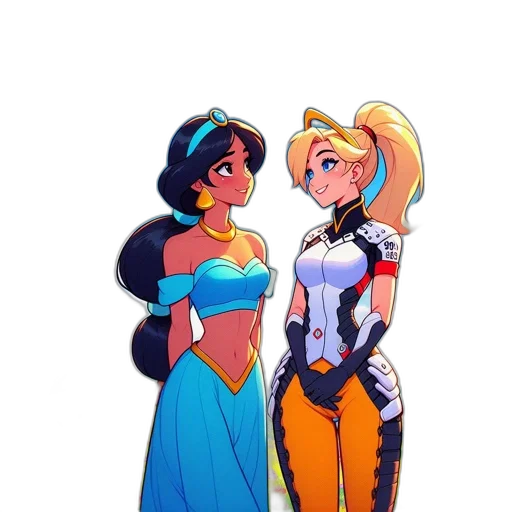 dress, robot, crown, concept art transparent PNG cut-out