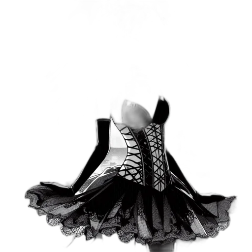 dress, shoes, crown, jewelry transparent PNG cut-out