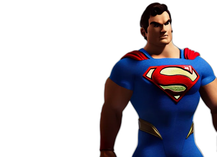 3d render, comic book art, concept art, body transparent PNG cut-out