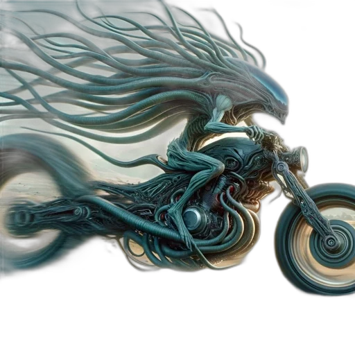 hair, dragon, creature, animal transparent PNG cut-out