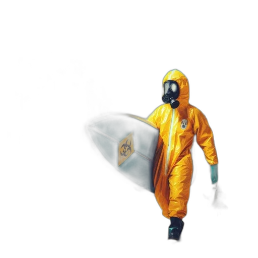 jacket, mask, concept art, fog transparent PNG cut-out