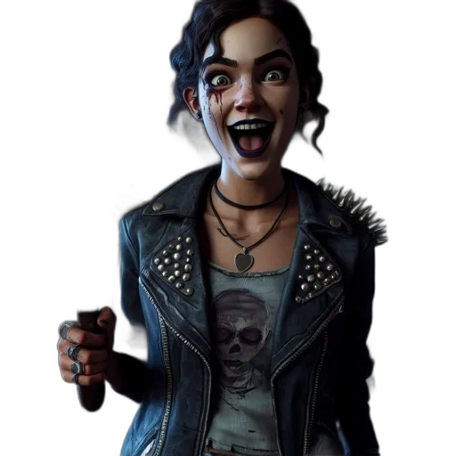 jacket, face, concept art, comic book art transparent PNG cut-out