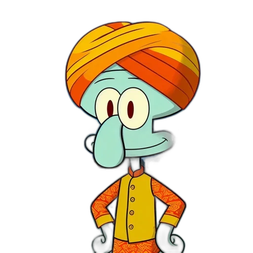 hat, staff, jacket, crown transparent PNG cut-out