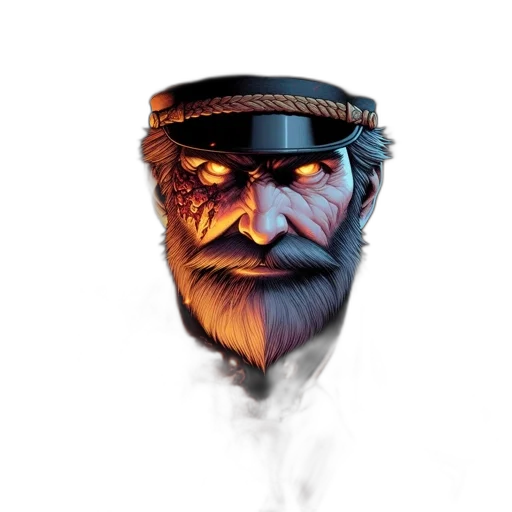 face, mask, staff, hat transparent PNG cut-out