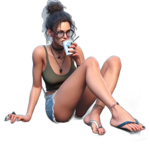 jewelry, shoes, bottle, photorealistic transparent PNG cut-out