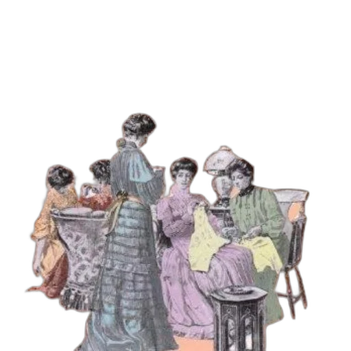 dress, staff, jewelry, hat transparent PNG cut-out