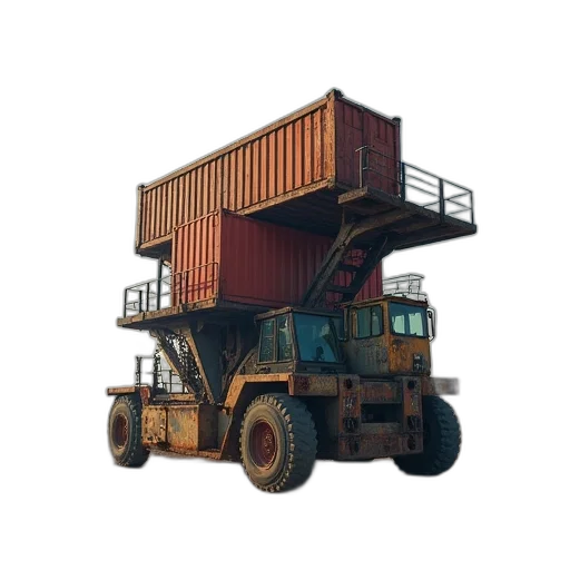 furniture, robot, weapon, car transparent PNG cut-out