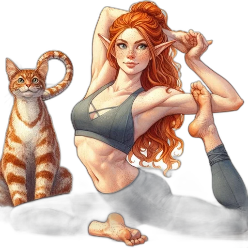 fantasy art, concept art, comic book art, pixel art transparent PNG cut-out