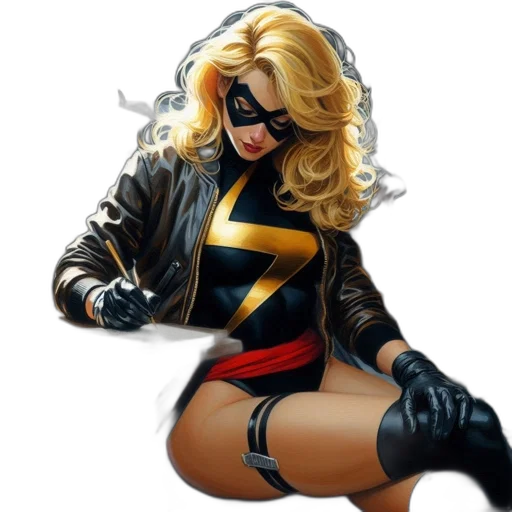 comic book art, concept art, cartoon, photorealistic transparent PNG cut-out