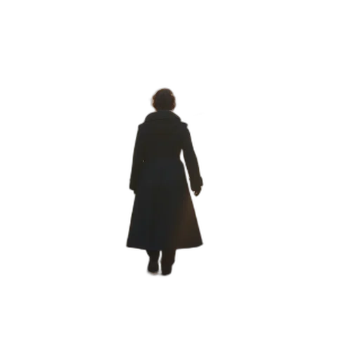 jacket, staff, dress, hat transparent PNG cut-out