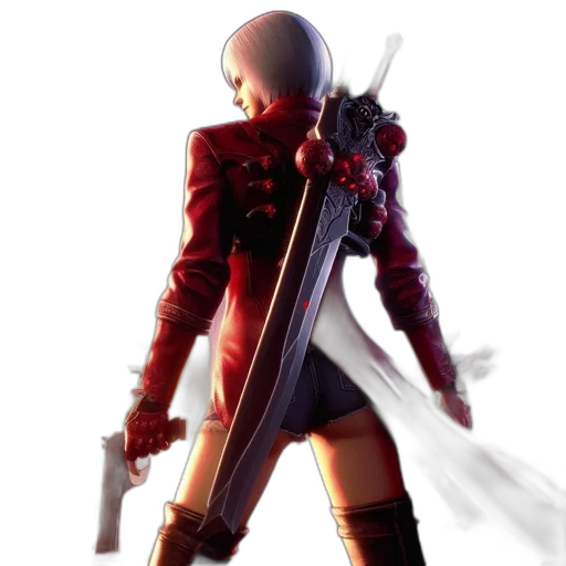 sword, weapon, staff, jacket transparent PNG cut-out
