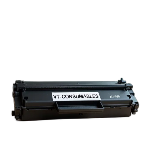 black, toner, cartridge, white transparent PNG cut-out