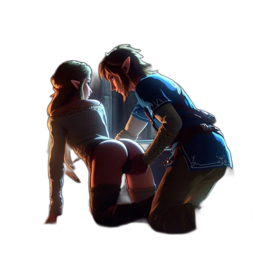 staff, concept art, cyberpunk, comic book art transparent PNG cut-out
