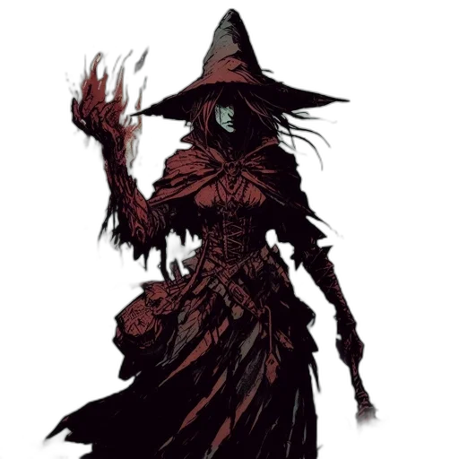 staff, mask, hat, dress transparent PNG cut-out