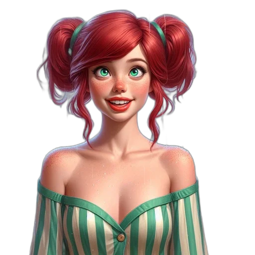dress, face, jewelry, fantasy art transparent PNG cut-out