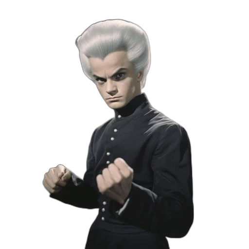 jacket, staff, robot, mask transparent PNG cut-out