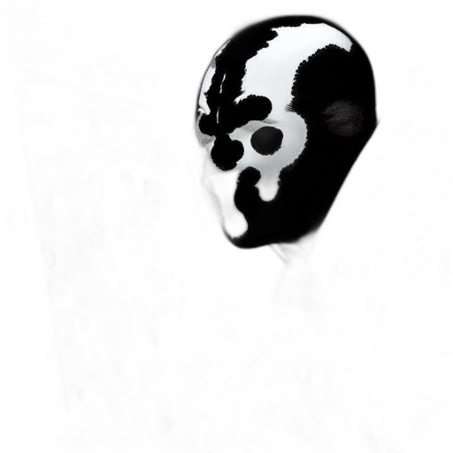 mask, face, robot, creature transparent PNG cut-out