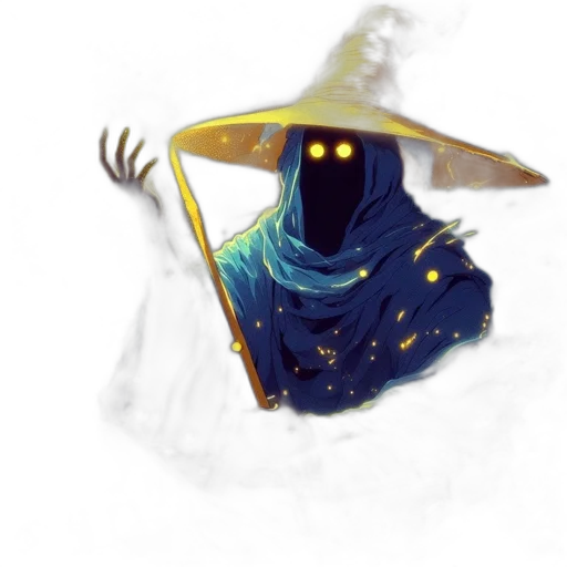 mask, staff, hat, sword transparent PNG cut-out