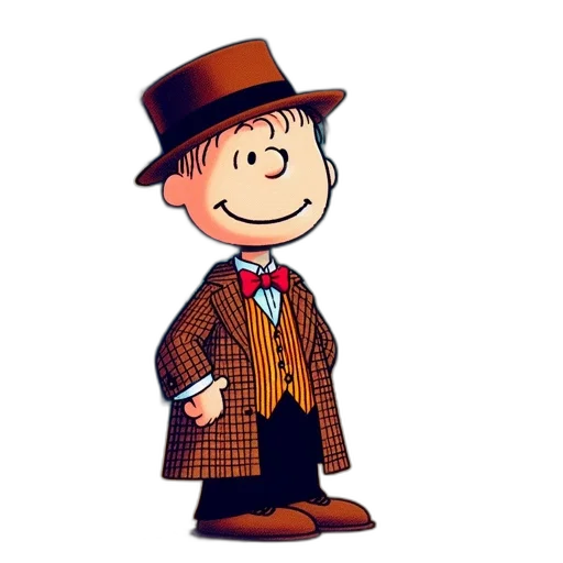 hat, staff, cartoon, comic book art transparent PNG cut-out