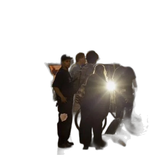 staff, jacket, weapon, robot transparent PNG cut-out