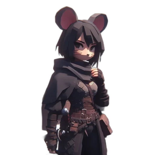 mask, staff, jacket, weapon transparent PNG cut-out