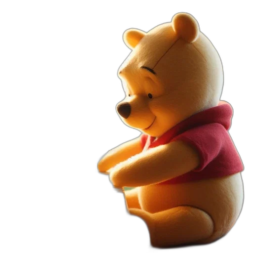 3d render, photorealistic, concept art, winnie transparent PNG cut-out