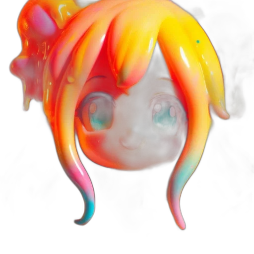 mask, hair, creature, face transparent PNG cut-out