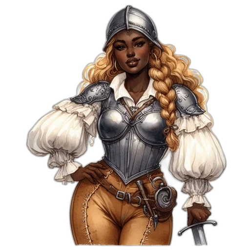 fantasy art, concept art, comic book art, pixel art transparent PNG cut-out