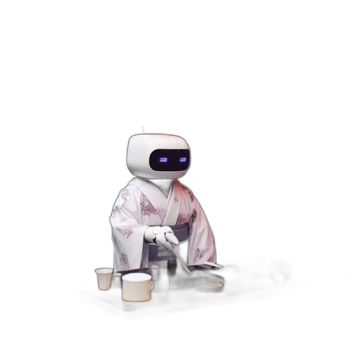robot, creature, staff, animal transparent PNG cut-out