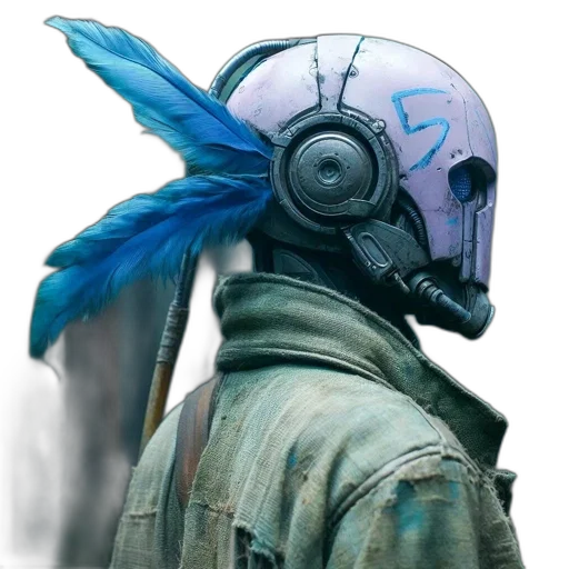 mask, robot, face, creature transparent PNG cut-out