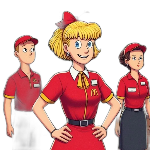 staff, dress, hat, crown transparent PNG cut-out