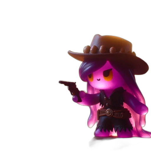 weapon, hat, staff, creature transparent PNG cut-out