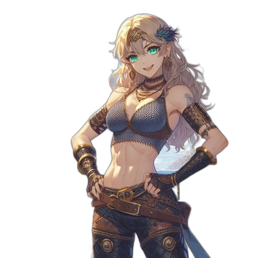 sword, weapon, staff, fantasy art transparent PNG cut-out