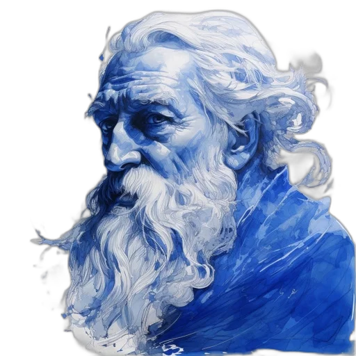 face, dragon, fantasy art, watercolor transparent PNG cut-out