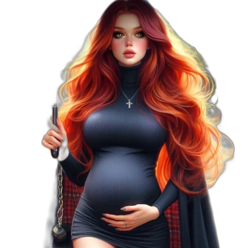 dress, fantasy art, concept art, photorealistic transparent PNG cut-out