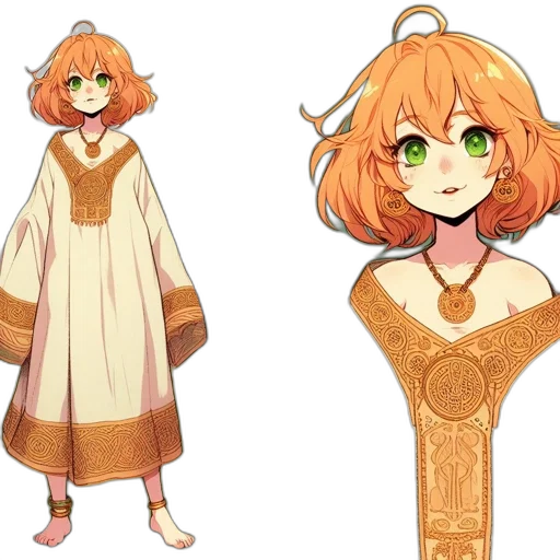 concept art, anime, fantasy art, pixel art transparent PNG cut-out