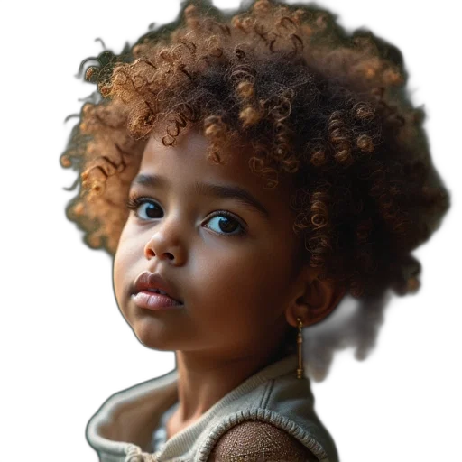 face, crown, hair, jewelry transparent PNG cut-out