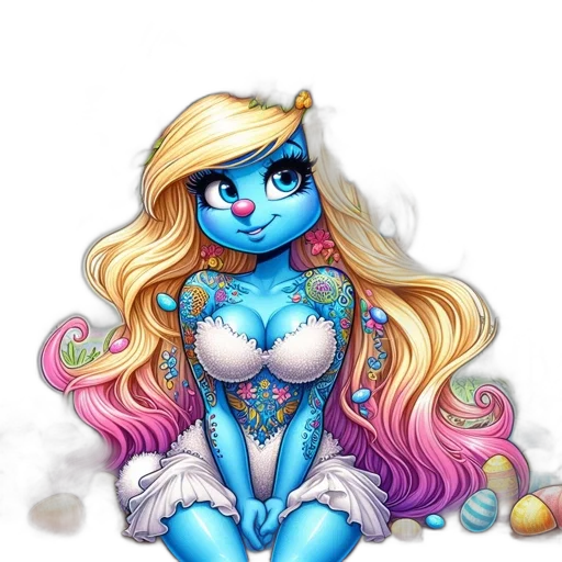 dress, fantasy art, concept art, cartoon transparent PNG cut-out